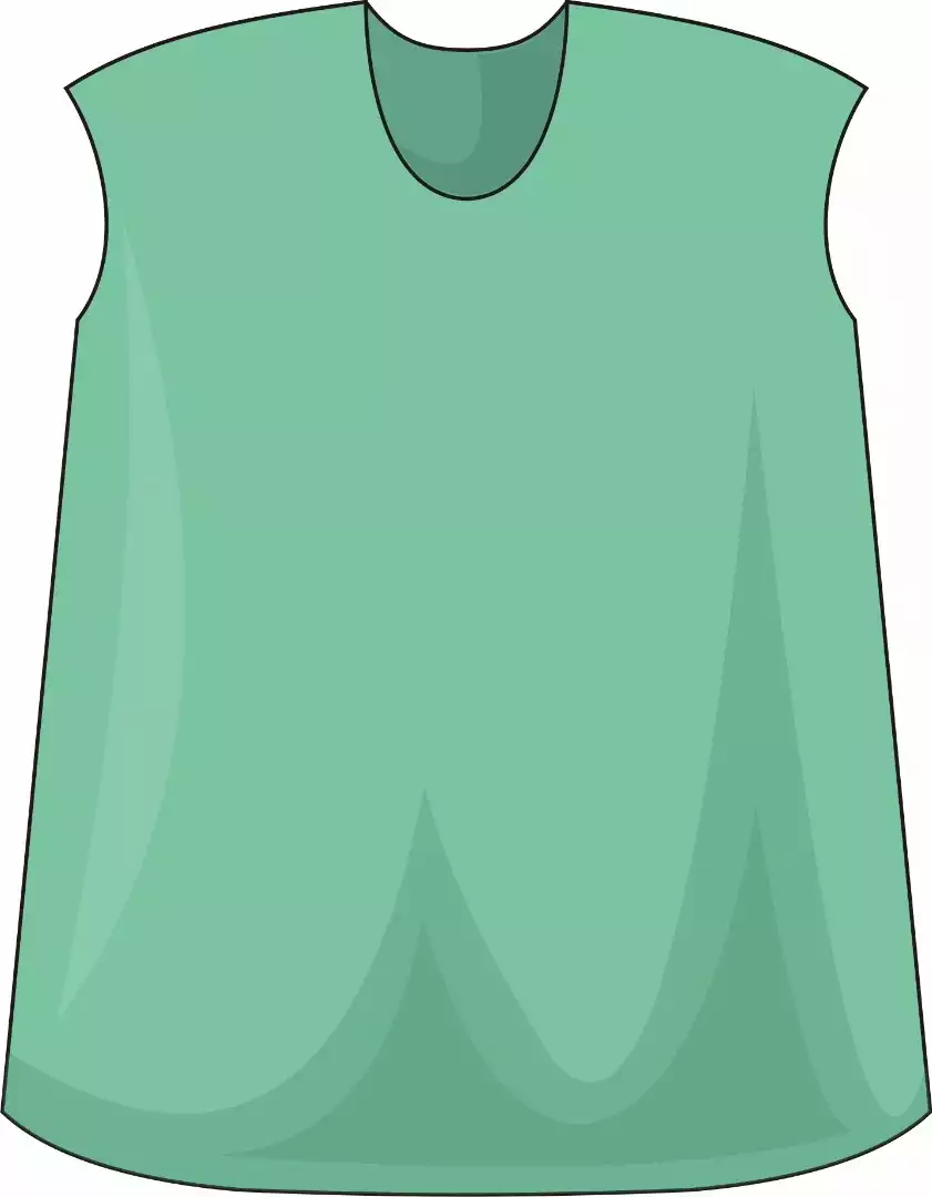 Рубашка для роженицы, длина 110см, материал 2-х слойный Спанбонд 35г/м2, нестерильная