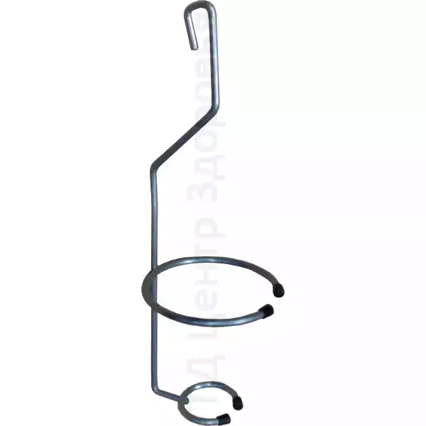 Кронштейн для стойки, для бутылей (бутыледержатель) для медицинских штативов с крючками