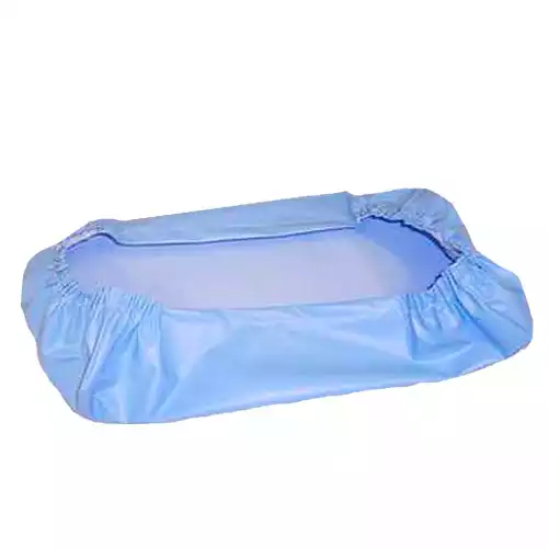 Наматрасник, размер 200*90*10см, Тк-7, из синтетической ткани (полиэстер 100%) плотностью 125 г/м2 с, застежка-молния