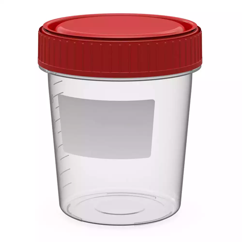 Контейнер 120мл, для взятия биоматериала, нестерильный