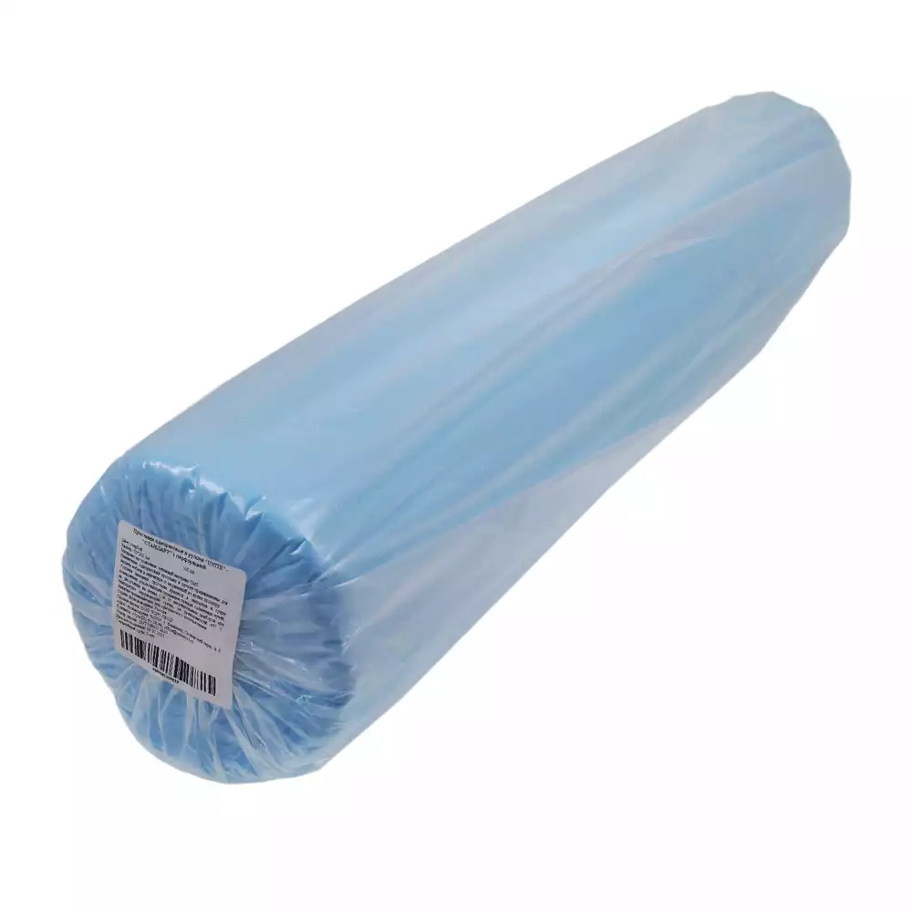 Рулон гигиенический Unite Стандарт, размер простыни 70см*200см, материал СМС 10/м2, с перфорацией №100, голубой