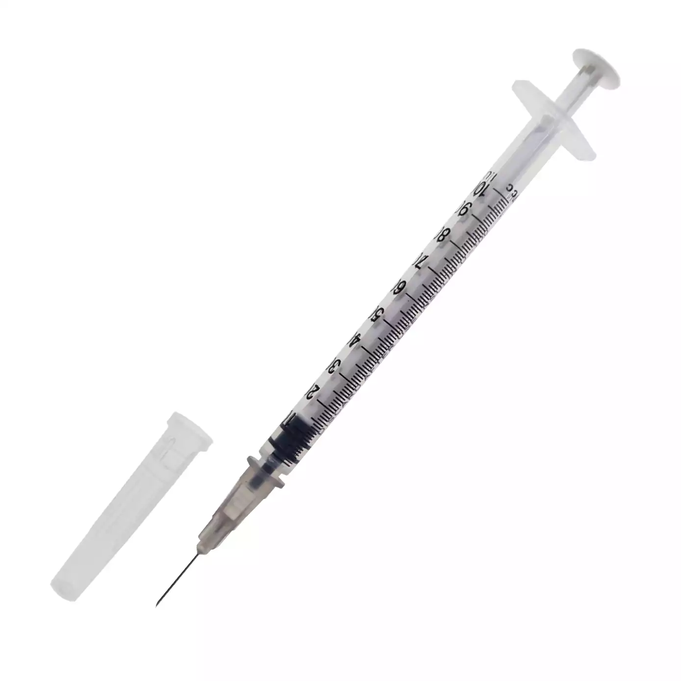 Шприц 1,0мл инсулиновый, 3-х компонентный, игла 27G*1 1/2 (0,40*12мм), стерильный