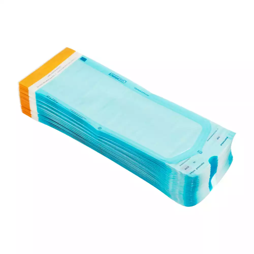 Пакет Клинипак, размер 200*420мм, комбинированный, самозапечатывающийся, упаковка 200шт