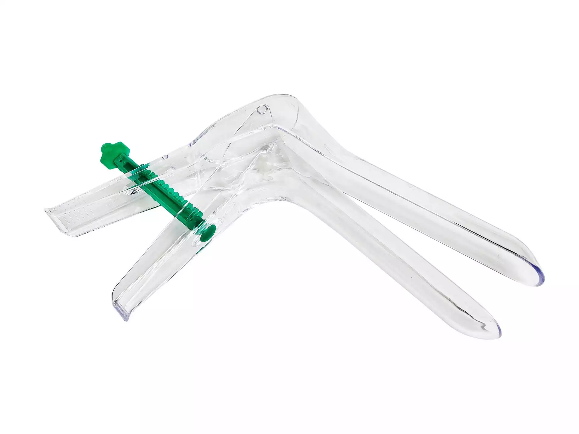 Зеркало гинекологическое  по Куско, размер №3(L), с поворотным фиксатором, прозрачное, одноразовое, стерильное