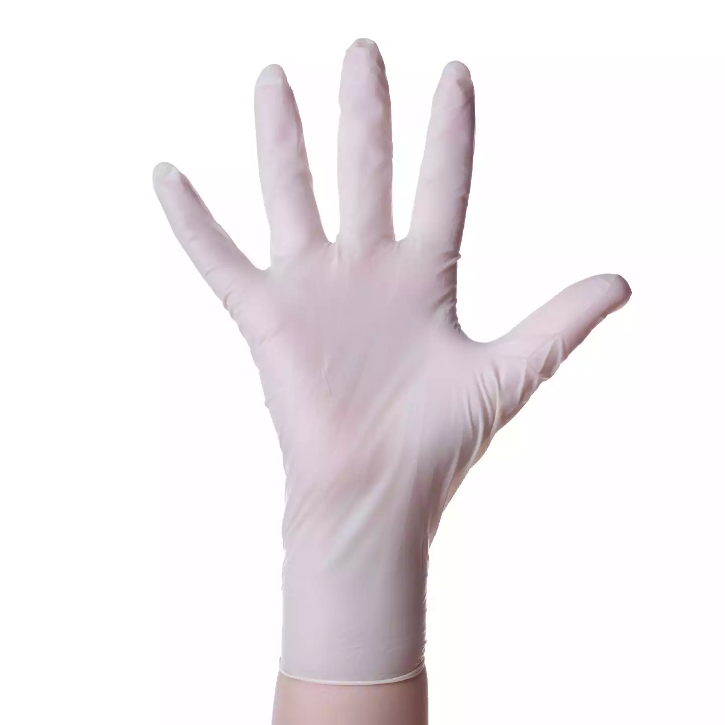 Перчатки РусМедУпак смотровые, размер S, латексные, неопудренные, текстурированные, стерильные, упаковка 50 пар