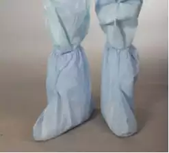 Бахилы хирургические 45 см (20г/м2) высокие на резинке, нестерильные