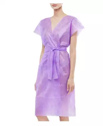 Халат "Кимоно", BEAJOY 17г/м2, фиолетовый, 10 шт/упак