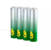 Батарейки GP Super G-Tech, ААА (мизинчиковые),комплект 4 шт (LR03,24A), алкалиновые, в пленке